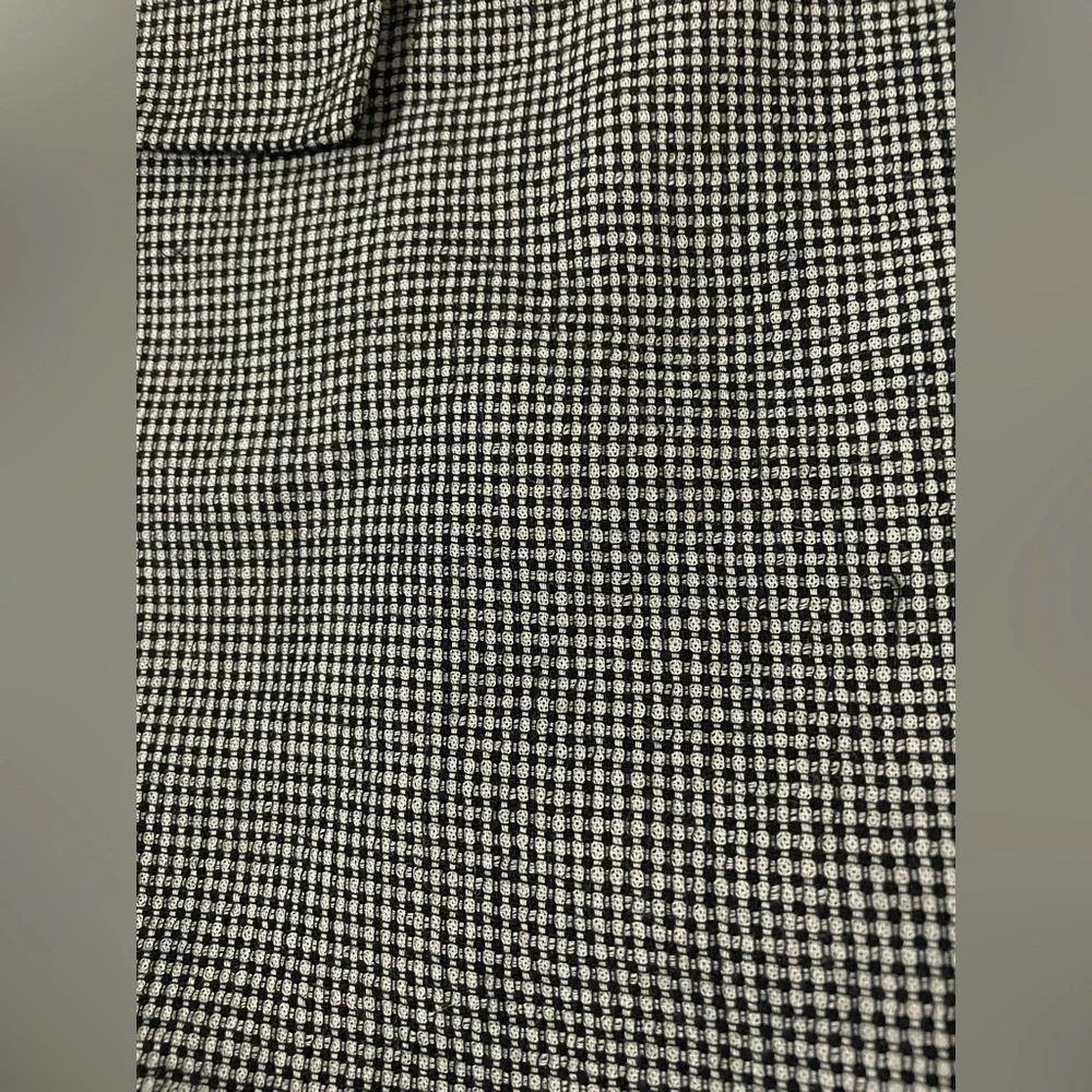 Vintage Mondo Uomo Black and White Checkered Blazer - Picture 13 of 14